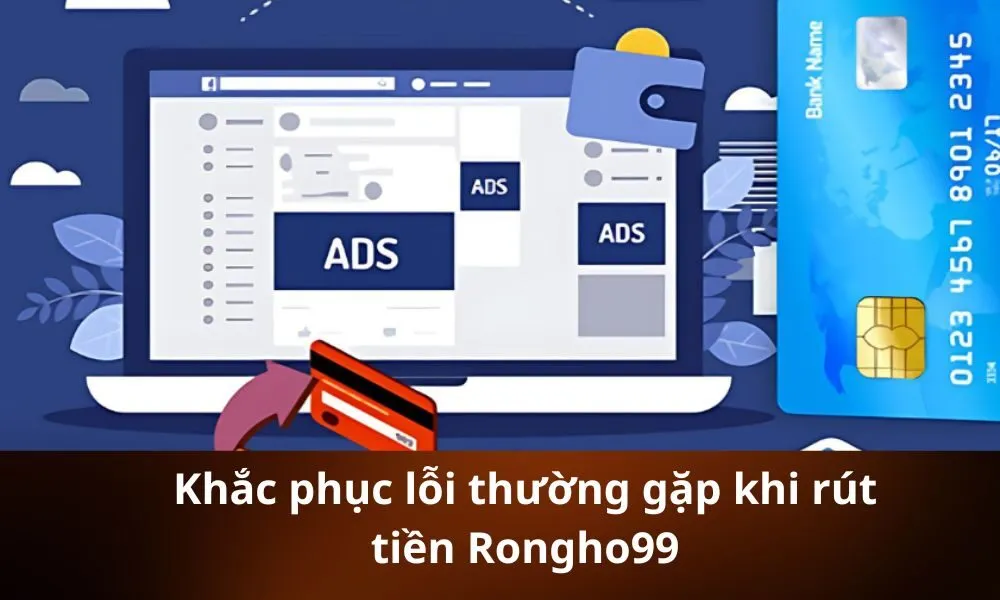 Khắc phục lỗi thường gặp khi rút tiền Rongho99