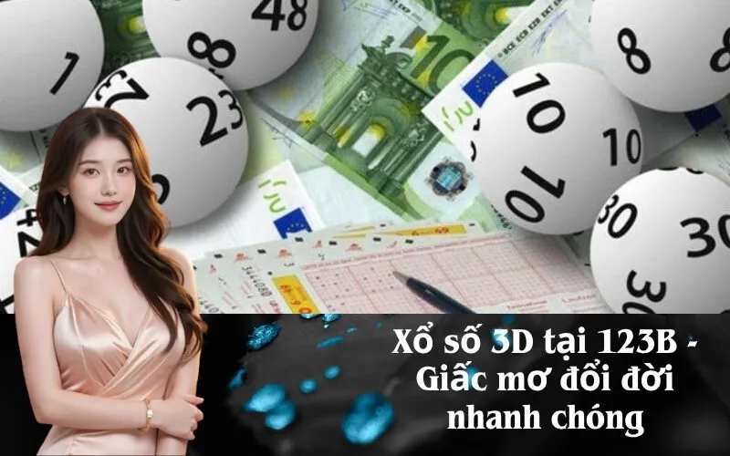 Xổ số 3D tại 123B - Giấc mơ đổi đời nhanh chóng