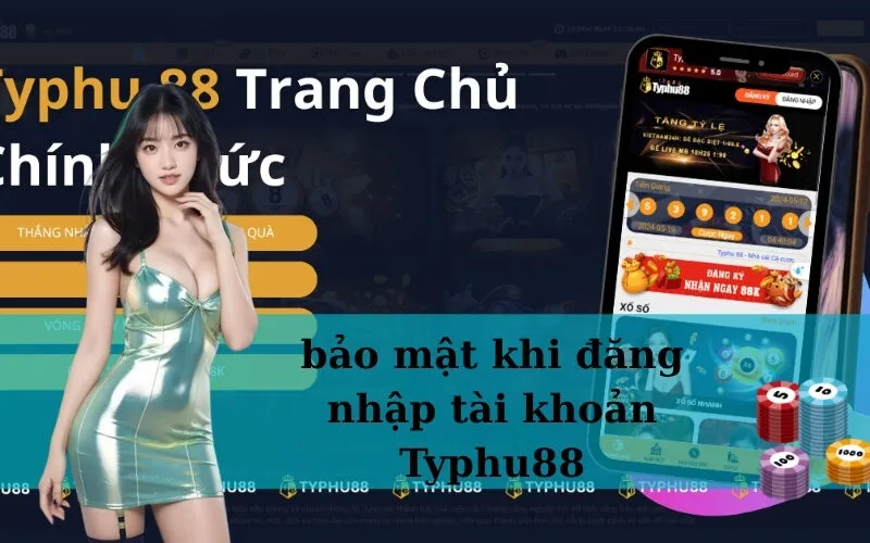 bảo mật khi đăng nhập tài khoản Typhu88