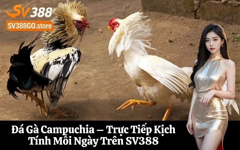 Đá Gà Campuchia – Trực Tiếp Kịch Tính Mỗi Ngày Trên SV388