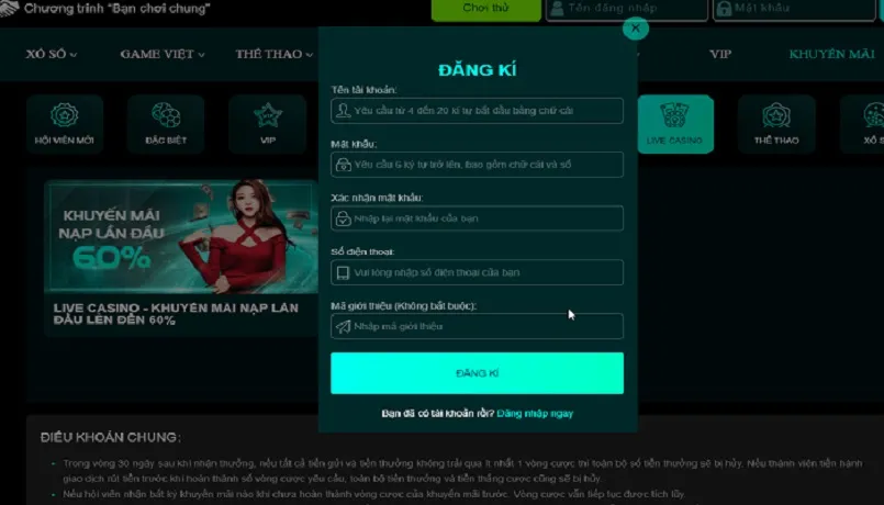 Những lỗi thường gặp khi đăng nhập 8DAY