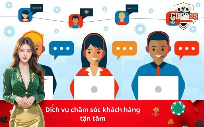 Dịch vụ chăm sóc khách hàng tận tâm