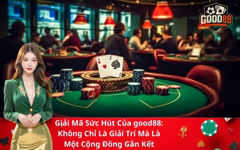 Giải Mã Sức Hút Của good88 Không Chỉ Là Giải Trí Mà Là Một Cộng Đồng Gắn Kết