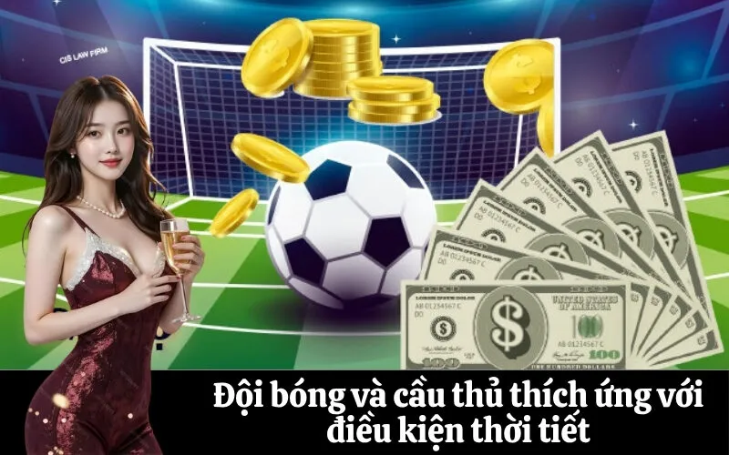Đội bóng và cầu thủ thích ứng với điều kiện thời tiết