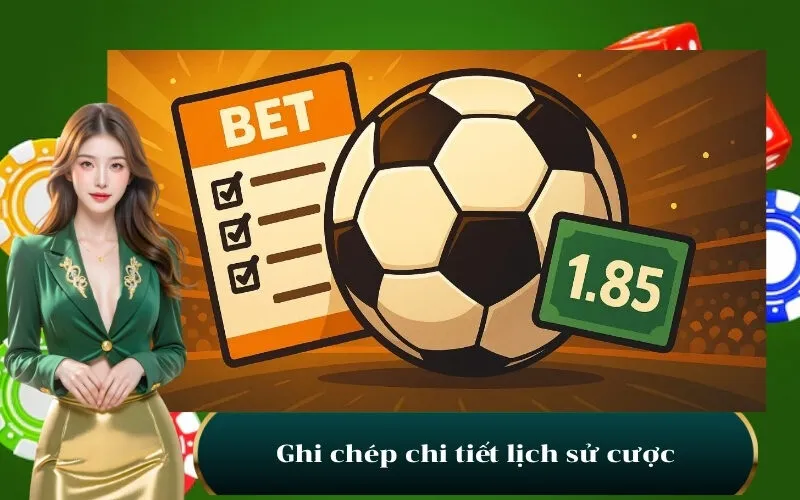 Ghi chép chi tiết lịch sử cược