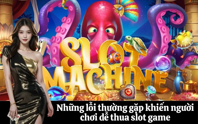 Những lỗi thường gặp khiến người chơi dễ thua slot game